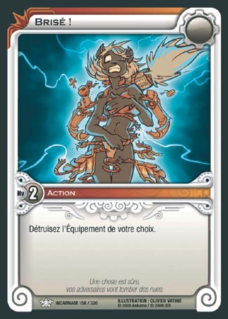 Carte Wakfu - Brisé ! - Incarnam 158/320