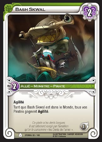 Carte Wakfu - Bash Skwal - Otomaï 032/162