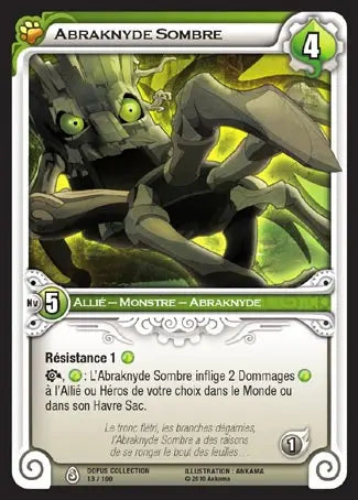 WAKFU TCG - Dofus Collection - 013 - Abraknyde Sombre Ankama