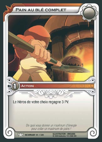 Carte Wakfu - Pain au Blé Complet - Incarnam 181/320