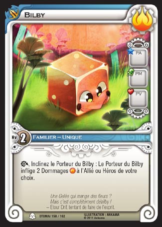 Carte Wakfu - Bilby - Otomaï 158/162