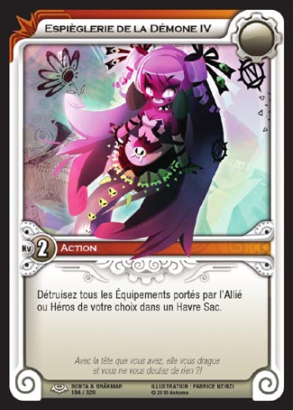 Carte Wakfu - Espièglerie de la Démone IV - Bonta & Brâkmar 184/320