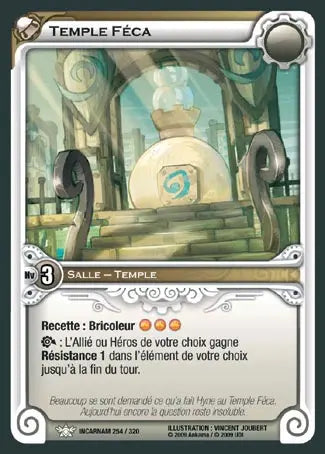 WAKFU TCG - Incarnam - 254 - Temple Féca Ankama