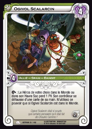 Carte Wakfu - Ogivol Scalarcin - Astrub 033/162