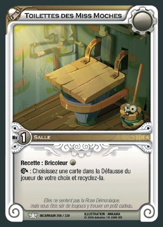 Carte Wakfu - Toilettes des Miss Moches - Incarnam 258/320
