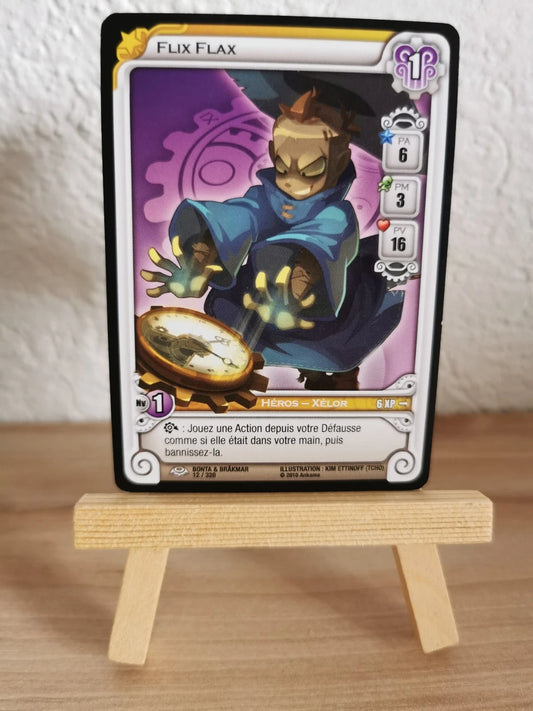 Carte Wakfu - Promo - Flix Flax - EA - FOIL Avenue des Collectionneurs