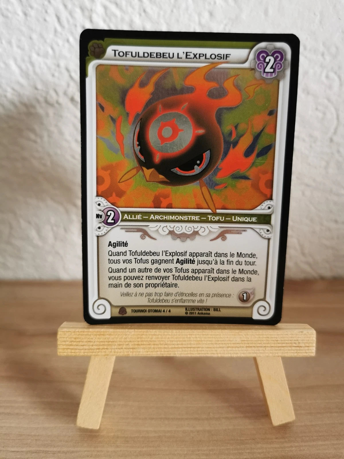 Carte Wakfu - Promo - Tofuldebeu l'Explosif - FOIL Avenue des Collectionneurs