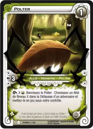 Carte Wakfu - Polter - Otomaï 002/162 Ankama