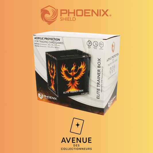 Protection - Phoenix Shield - Protection Acrylique ETB Avenue des Collectionneurs