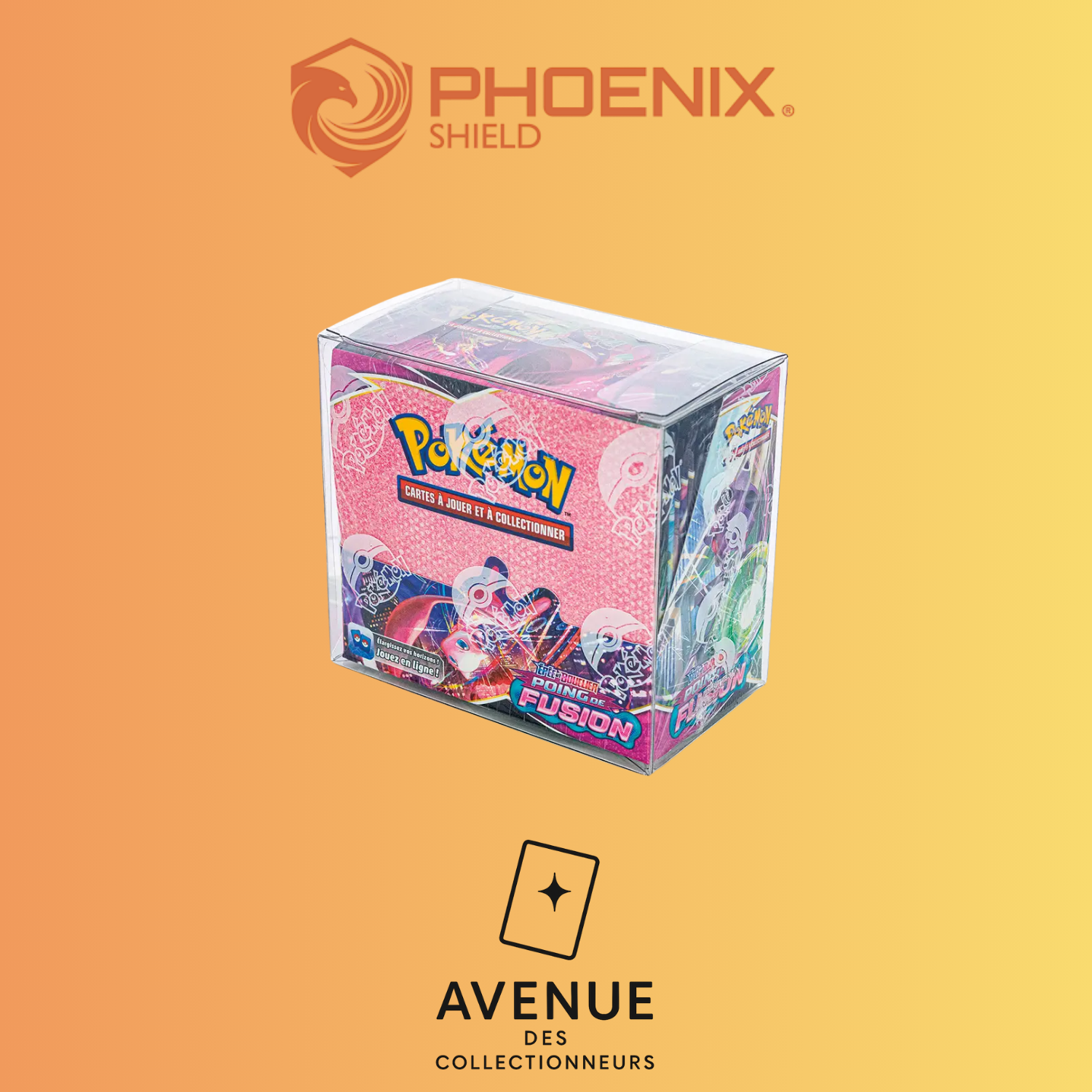 Protection - Phoenix Shield - Protection Acrylique Display (x6) Avenue des Collectionneurs