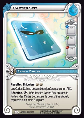 Carte Wakfu - Cartes Seiz - Astrub 155/162