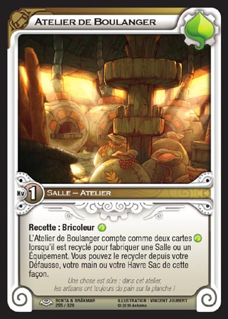 Carte Wakfu - Atelier de Boulanger - Bonta & Brâkmar 255/320
