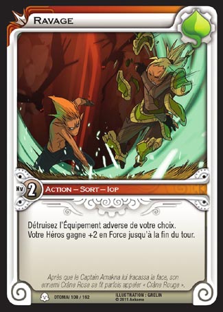 Carte Wakfu - Ravage - Otomaï 108/162