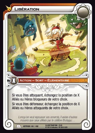 Carte Wakfu - Libération - Astrub 118/162