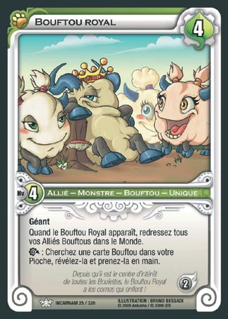 Carte Wakfu - Bouftou Royal - Incarnam 025/320
