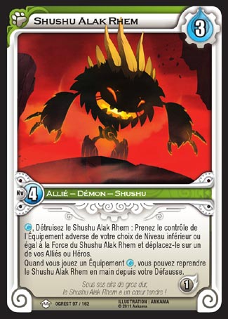 Carte Wakfu - Shushu Alak Rhem - Chaos d'Ogrest 097/162