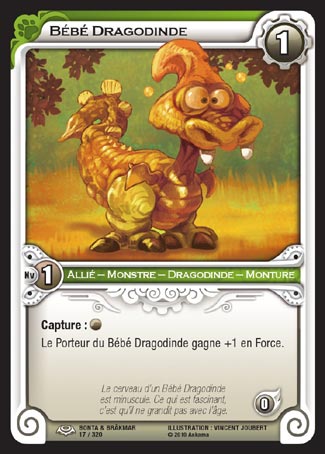 Carte Wakfu - Bébé Dragodinde - Bonta & Brâkmar 017/320