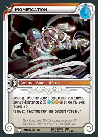 Carte Wakfu - Momification - Amakna 122/162