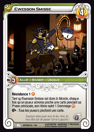Carte Wakfu - Ewesson Smisse - Astrub 054/162