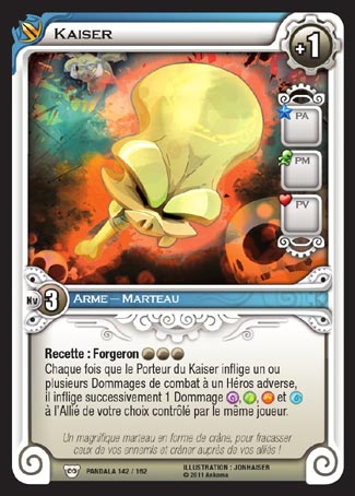 Carte Wakfu - Kaiser - Pandala 142/162