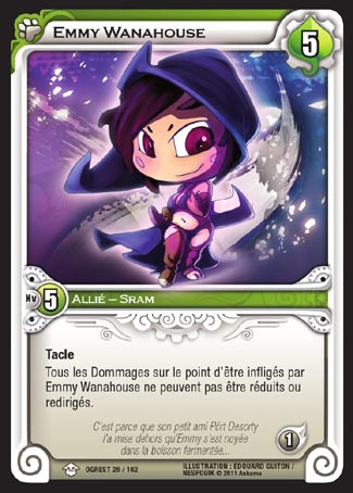 Carte Wakfu - Emmy Wanahouse - Chaos d'Ogrest 026/162