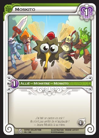 Carte Wakfu - Moskito - Dofus Collection 019/100
