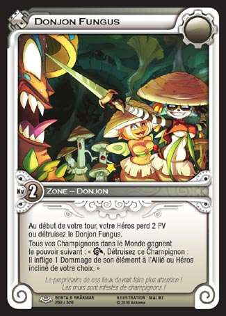 Carte Wakfu - Donjon Fungus - Bonta & Brâkmar 250/320
