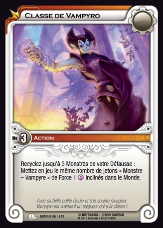 Carte Wakfu - Classe de Vampyro - Astrub 090/162