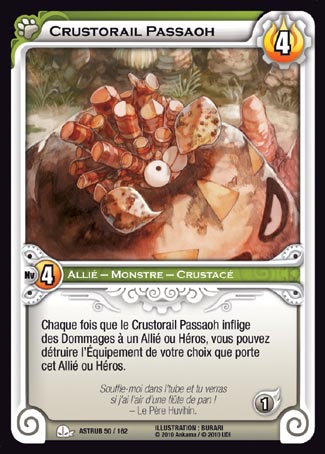 Carte Wakfu - Crustorail Passaoh - Astrub 050/162