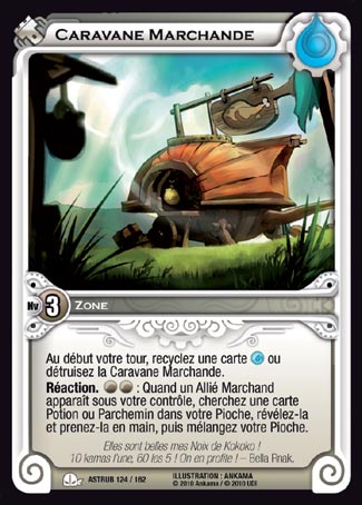 Carte Wakfu - Caravane Marchande - Astrub 124/162