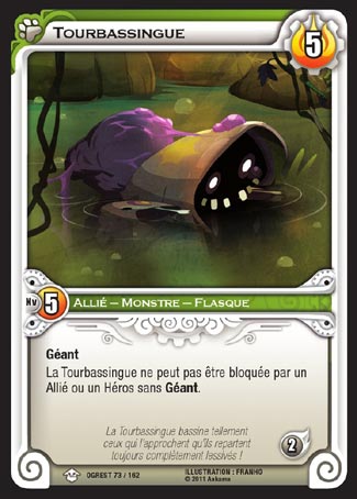 Carte Wakfu - Tourbassingue - Chaos d'Ogrest 073/162