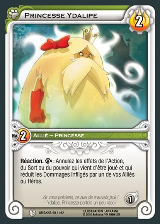 Carte Wakfu - Princesse Ydalipe - Amakna 050/162
