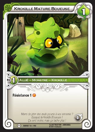 Carte Wakfu - Krokille Mature Boueuse - Chaos d'Ogrest 009/162