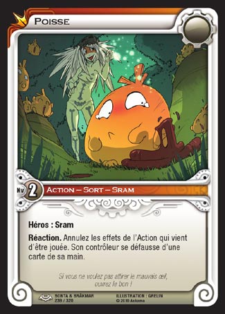 Carte Wakfu - Poisse - Bonta & Brâkmar 239/320