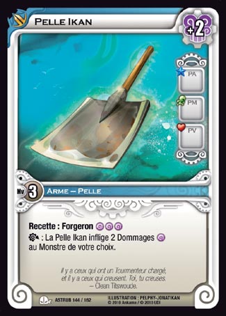 Carte Wakfu - Pelle Ikan - Astrub 144/162