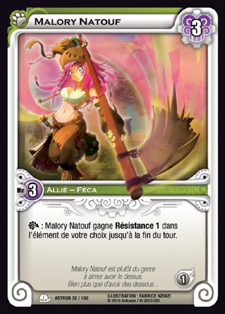 Carte Wakfu - Malory Natouf - Astrub 032/162