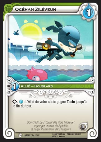 Carte Wakfu - Océhan Ziléveun - Chaos d'Ogrest 084/162
