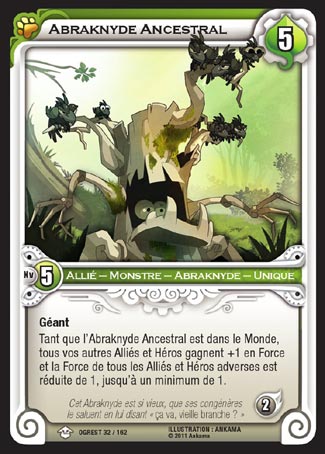 Carte Wakfu - Abraknyde Ancestral - Chaos d'Ogrest 032/162