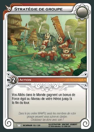 Carte Wakfu - Stratégie de Groupe - Incarnam 153/320