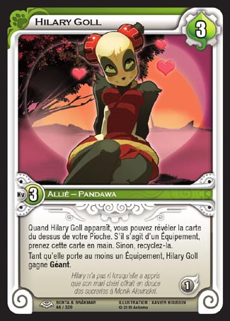 Carte Wakfu - Hilary Goll - Bonta & Brâkmar 044/320