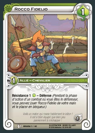 Carte Wakfu - Rocco Fidelio - Amakna 007/162