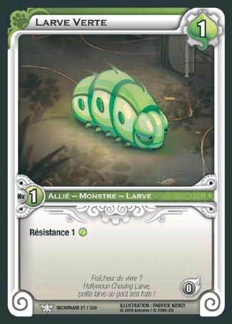 Carte Wakfu - Larve Verte - Incarnam 027/320