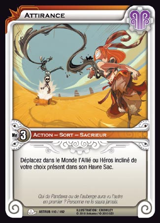 Carte Wakfu - Attirance - Astrub 110/162