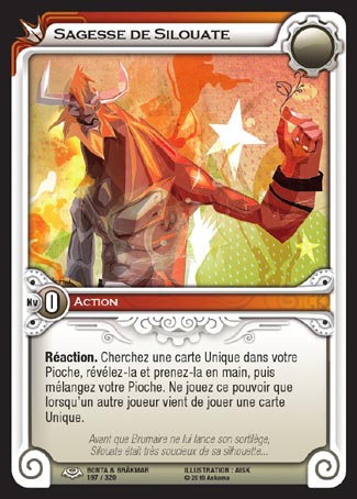 Carte Wakfu - Sagesse de Silouate - Bonta & Brâkmar 197/320