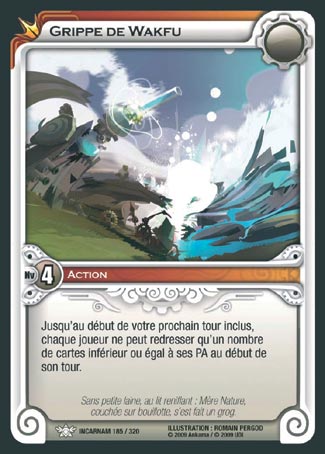 Carte Wakfu - Grippe de Wakfu - Incarnam 185/320