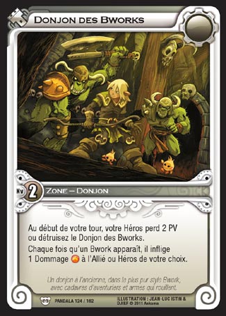 Carte Wakfu - Donjon des Bworks - Pandala 124/162
