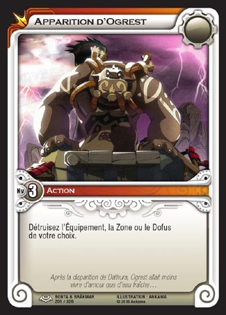 Carte Wakfu - Apparition d'Ogrest - Bonta & Brâkmar 201/320