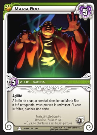 Carte Wakfu - Maria Boo - Chaos d'Ogrest 056/162