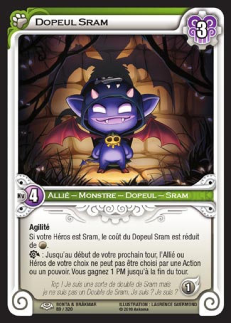 Carte Wakfu - Dopeul Sram - Bonta & Brâkmar 089/320
