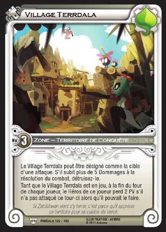 Carte Wakfu - Village Terrdala - Pandala 122/162